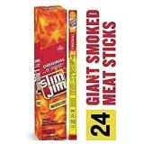3 boxes- Slim Jim Giant Smoked Meat Stick,