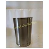 Metro decor stainless trash can 13"x9" appears