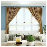 KAMANINA 1" Curtain Rod Single Window Rod