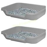 Puppy Litter Pan box and Puppy Pad Holder. Set of