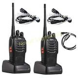 TID Long Range 2 Way Radio with Earpiece UHF