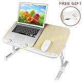 Laptop Stand for Bed with Cup Holder (Larger