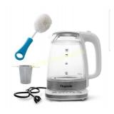 Glass Electric Kettle Water Heater - 1.7L (BPA