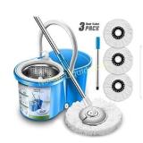 **Upgraded Stainless Steel Deluxe 360 Spin Mop &