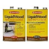 LiquidWood 2 Gallon Kit. Epoxy wood consolidant.