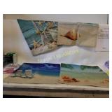 4 beach theme throw pillow cases new