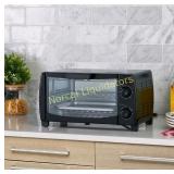 Mainstays 4 Slice Black Toaster Oven with
