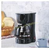 Mainstays 5 Cup Black Coffee Maker with Removable