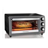 Hamilton Beach Toaster Oven In Charcoal appears