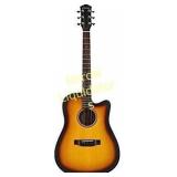 Amzn price $119.00. Donner Cutaway Sunburst