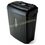 Pen + Gear 10 Sheet Cross-cut Shredder, 4-gallon