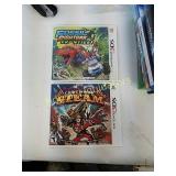 **2 games 
Code Name: S.T.E.A.M. [3DS