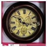 BHG Map Clock. Appears new in opened package