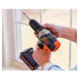 BLACK+DECKER 20-Volt MAX* Lithium Cordless Drill,