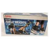 SPRI 5lb pair ankle weights. Preowned like new