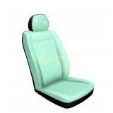 Premium Mint Diamond Stitch Seat Cover with