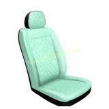 1 Premium Mint Diamond Stitch Seat Cover with