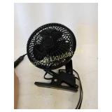 Zone Tech 12V Oscillating Fan - Includes clamp