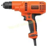 BLACK+DECKER 5.2Amp 3/8-Inch Corded Drill With 10