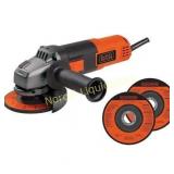 BLACK+DECKER 6-Amp 4 1/2-Inch Angle Grinder With