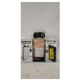 Lot of 3 portable battery packs.