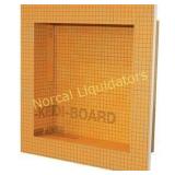 schluter kerdi board shower niche 12" x 12" x