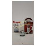Lot of 3 locks, 2 with keys, 1 combo.
