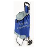 ATHome Shopping Foldable Push or Pull Trolley