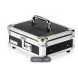 Missing tray Vaultz Plastic & Steel Cash Box With