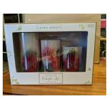 Laura Ashley LED Flameless Candle Set with a