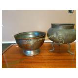 OLD COPPER. The one on the left is very heavy and