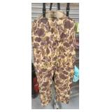 Vintage hunting bibs size large