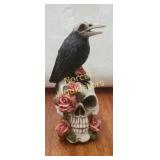 Design Toscano Raven and Roses Day of the Dead