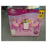 DISNEY PRINCESS TABLE AND CHAIR SETLIGHT USE IN