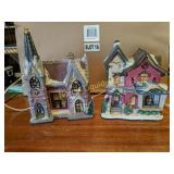 Vintage East West Distributing Christmas Village