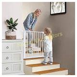 Cumbor 38.5" Auto Close Safety Baby Gate, Extra