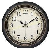 *45Min 14-Inch Round Classic Clock, Silent