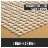 Large Gorilla Grip Original Area Rug Gripper Pad,