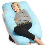 QUEEN ROSE Full Body Pregnancy Pillow, U-Shaped