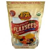 Premium Gold Organic Ground Flax Seed | High