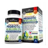 Probiotic 40 Billion CFU. Guaranteed Potency