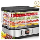 Food Dehydrator Machine, Digital Timer and