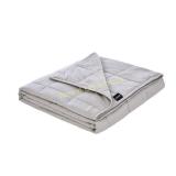 Weighted blanket light grey 60"x80" 20lbs