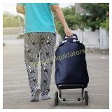 Hoppa 47L Lightweight Shopping Trolley, Hard