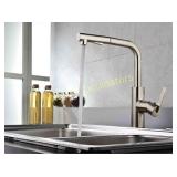 Derengge KF-9001-SS Single Handle Pull-out 1 Hole