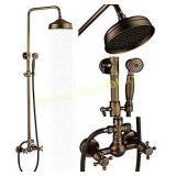 Amzn price $120.00 Senlesen Antique Brass Bathtub