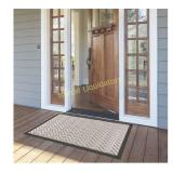 Large Outdoor Door Mats Rubber Shoes Scraper 18"