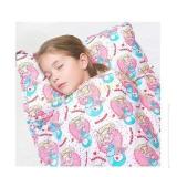 Kids Nap Mat with Removable Pillow - Soft,