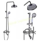 Amzn price $125.00 Rozin Brushed Nickel Bathtub