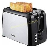 NOVETE Toaster 2 Slice Wide Slots, UL Certified,